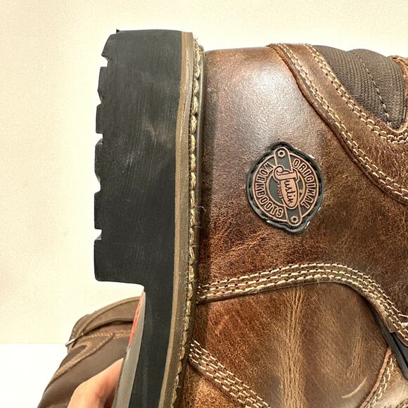 VERY GOOD Justin CW677 6" Utah Waterproof Safety Composite Toe Work Boot 12 EE - Picture 14 of 14